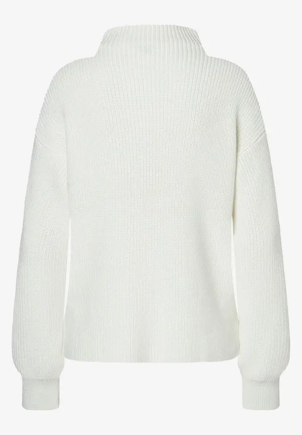 More & More Rippstrick-Pullover, ecru, Herbst-Kollektion Günstiger Verkauf