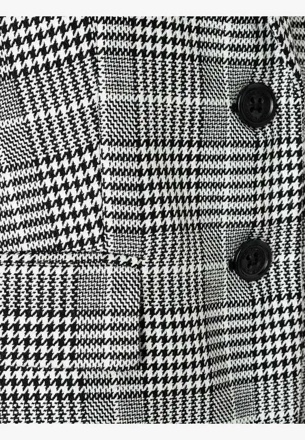 More & More Glencheck Blazer, schwarz/ecru, Herbst-Kollektion Saisonschlussverkauf