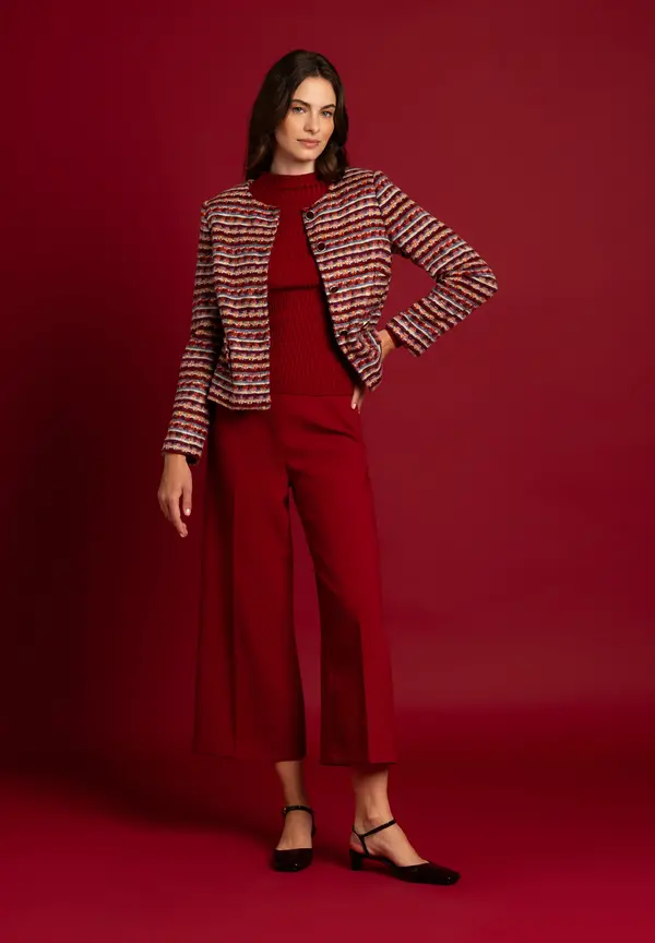 More & More Bouclé-Jacke, Herbst-Kollektion Valentinstagsangebot