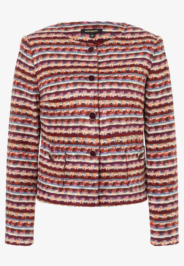 More & More Bouclé-Jacke, Herbst-Kollektion Valentinstagsangebot