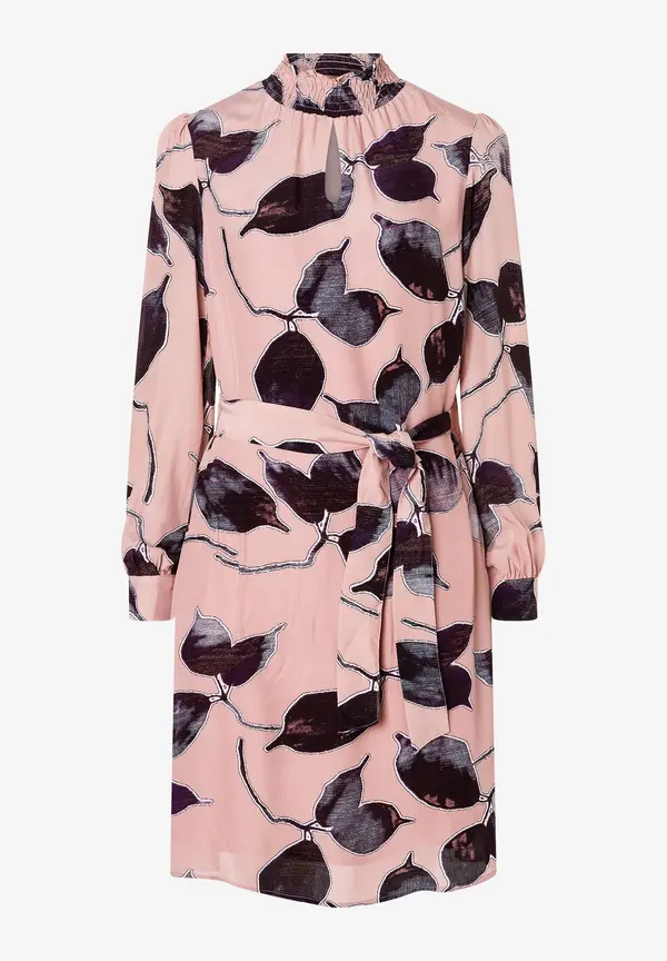 More & More Viskosekleid, Blätterprint, Herbst-Kollektion Zeitlich begrenztes Angebot