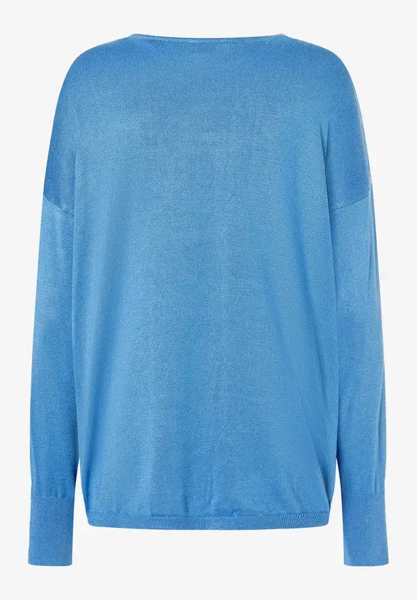 More & More Pullover, soft azur blue, Herbst-Kollektion Begrenzte Freigabe