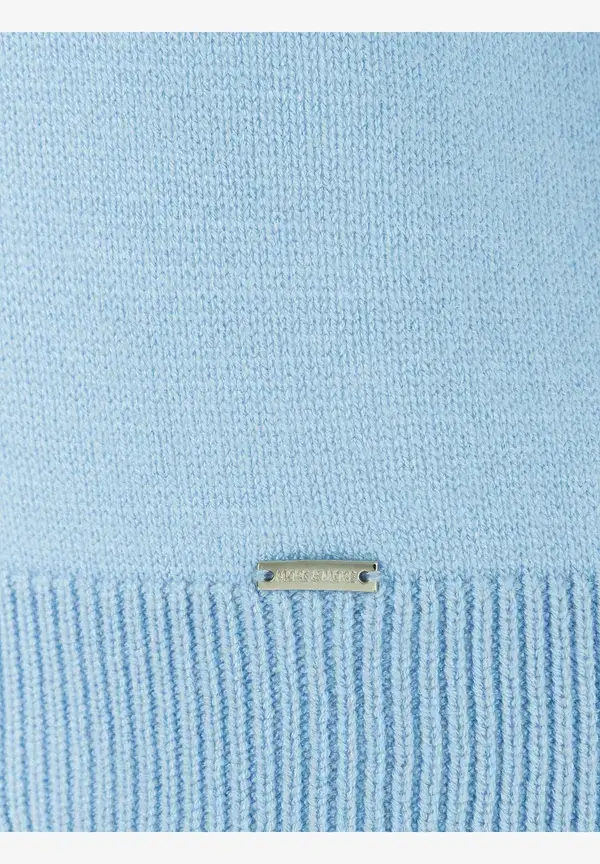 More & More V-Neck Pullover, hellblau, Frühjahres-Kollektion Online