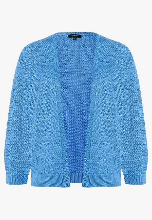 More & More offener Cardigan, blau, Frühjahrs-Kollektion Hotsell
