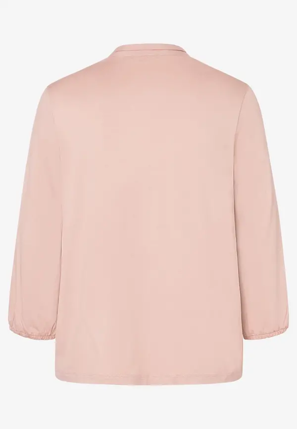 More & More Blusenshirt, 3/4 Arm, rosa, Frühjahrs-Kollektion Fabrikpreis