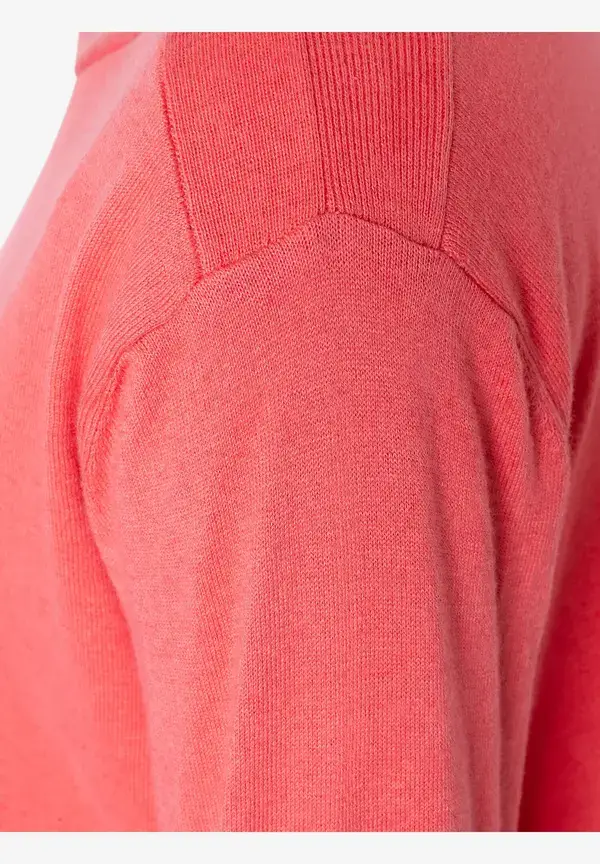 More & More Feinstrick-Pullover mit Kaschmir, milky red, Frühjahrs-Kollektion Begrenztes Angebot