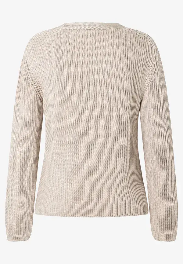 More & More Cardigan, Rippe, sand Vatertagsangebot