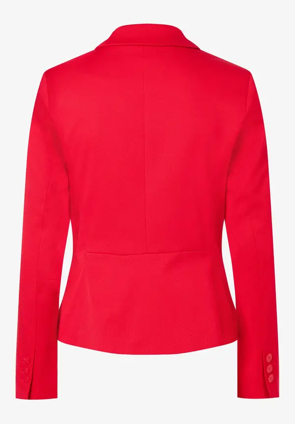 More & More Blazer mit feiner Struktur, rot, Frühjahrs-Kollektion Top Angebot