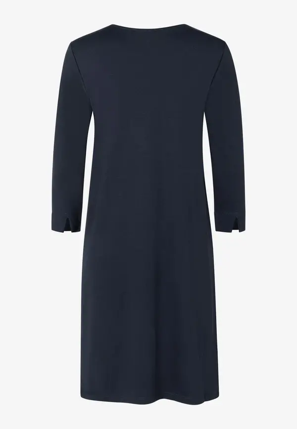 More & More Jerseykleid mit V-Auschnitt, marine, Frühjahrs-Kollektion Zeitlich begrenztes Angebot