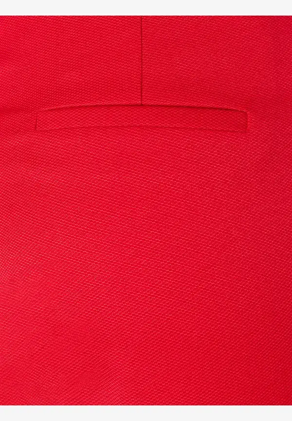 More & More Anzughose mit feiner Struktur, rot, Frühjahrs-Kollektion Saisonale Angebote