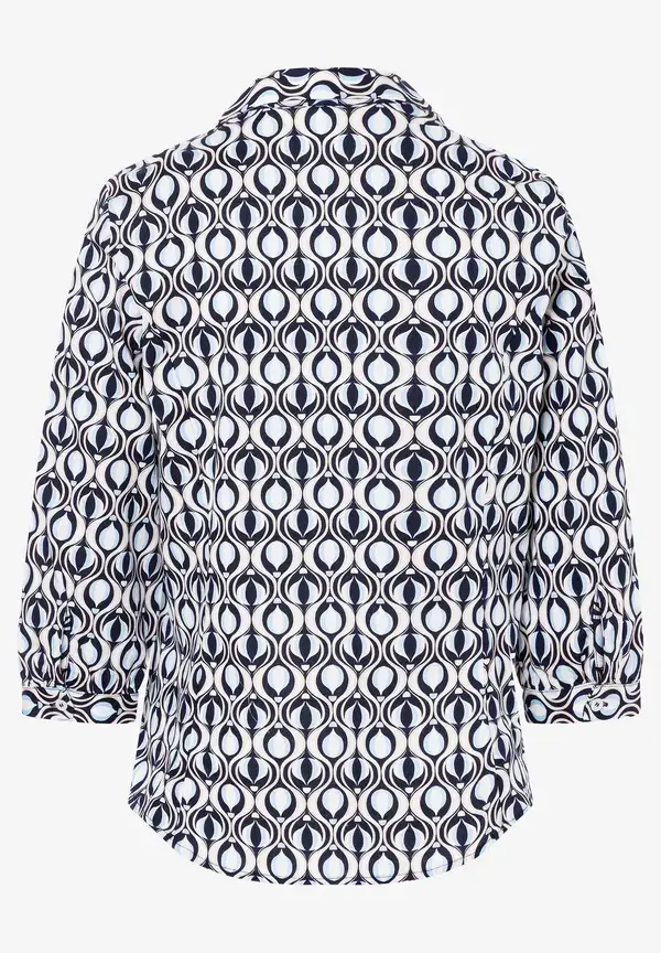 More & More Hemdbluse, grafischer Print, Frühjahrs-Kollektion Tägliche Deals