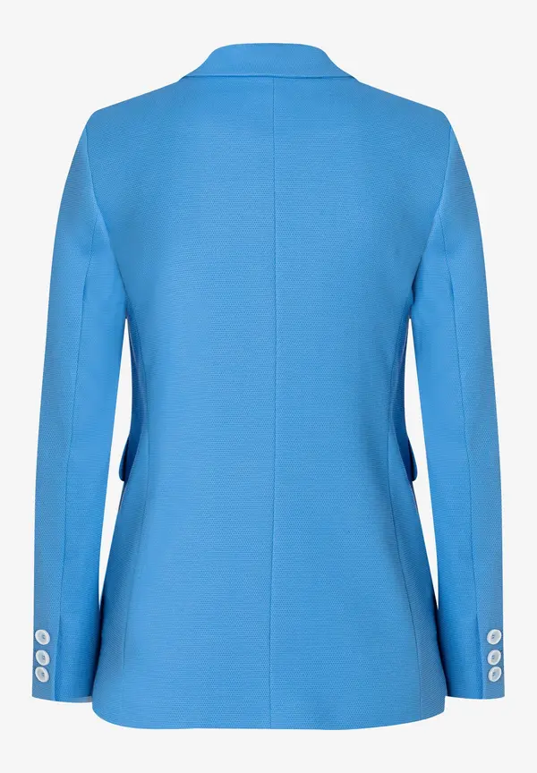 More & More strukturierter Blazer, blue breeze, Frühjahrs-Kollektion Wochenangebot
