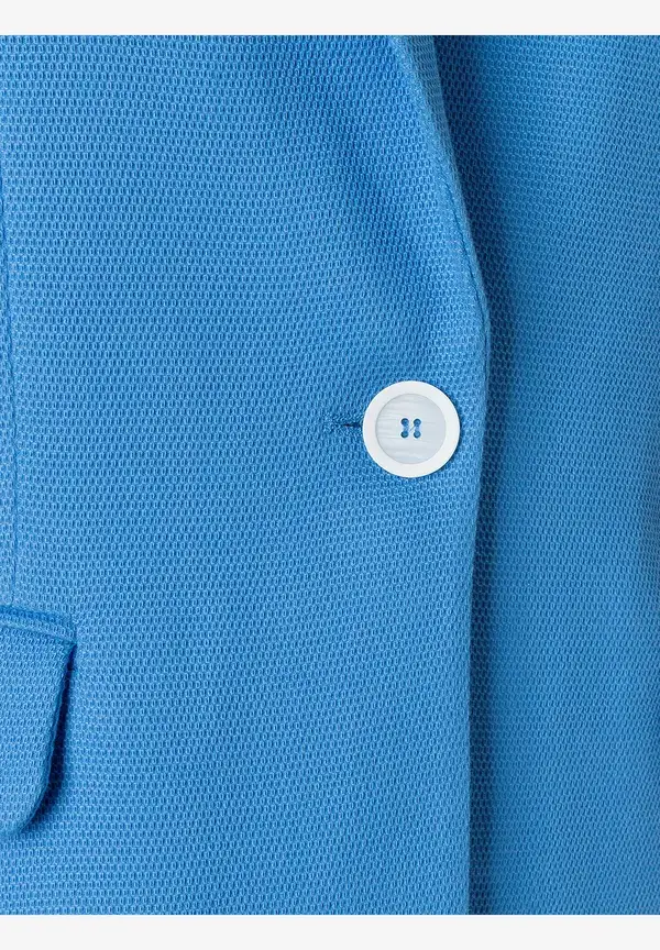 More & More strukturierter Blazer, blue breeze, Frühjahrs-Kollektion Wochenangebot
