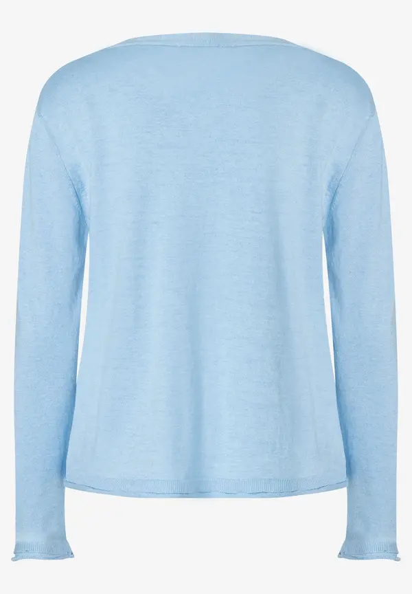 More & More Feinstrick-Pullover mit Kaschmir, hellblau, Frühjahrs-Kollektion Begrenzte Freigabe