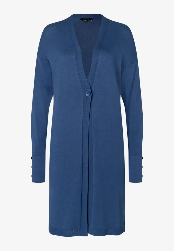 More & More langer Cardigan, estate blue, Frühjahrs-Kollektion Bis zu 60% Rabatt
