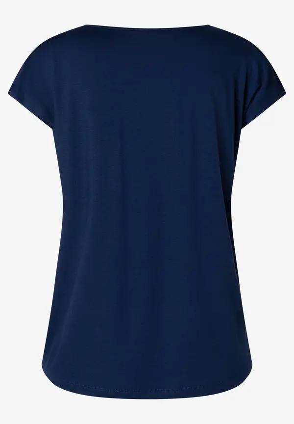 More & More Blusenshirt mit abstraktem Print, Frühjahrs-Kollektion Vierteljährliche Förderung