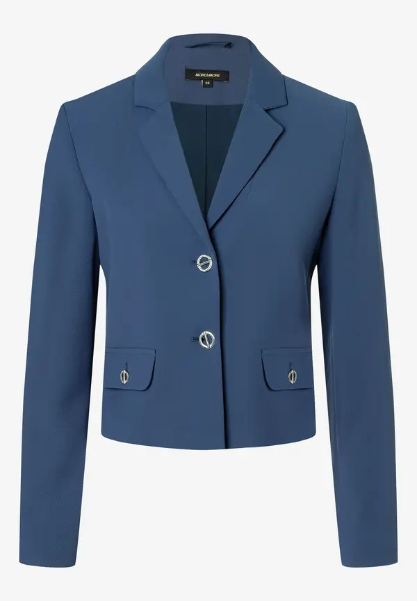 More & More kurzer Blazer, estate blue, Frühjahrs-Kollektion Discount Store für neue Produkte