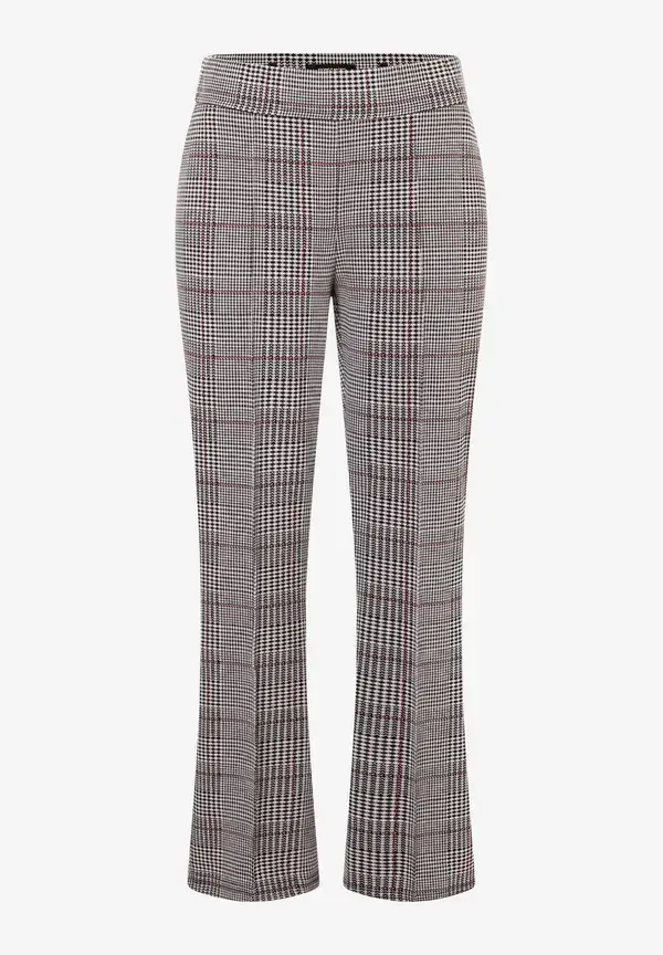 More & More Jerseyhose, Glencheckmuster, Herbst-Kollektion zollfrei