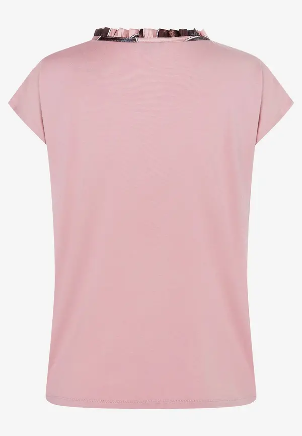 More & More Blusenshirt, Blätterprint, Herbst-Kollektion 50% Rabatt für begrenzte Zeit