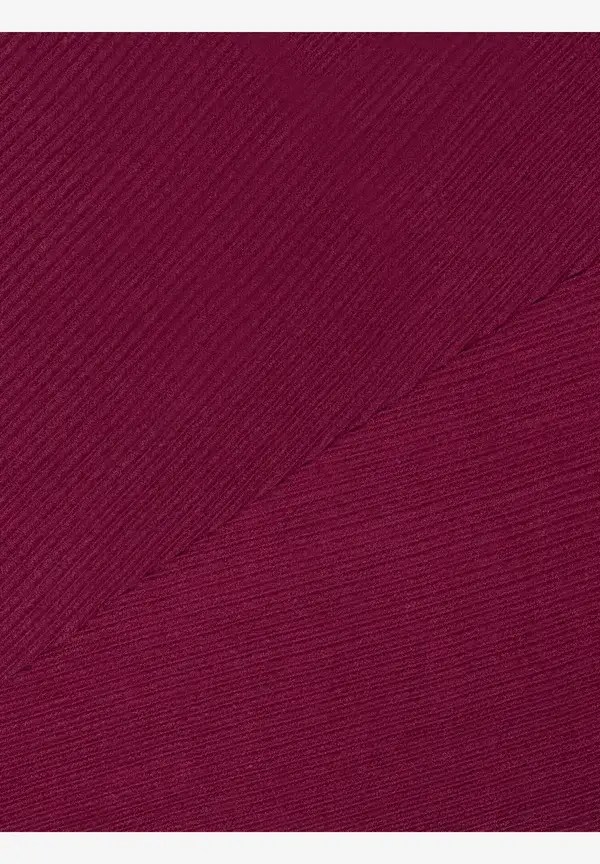 More & More Plissée-Schal, bordeaux, Herbst-Kollektion Online