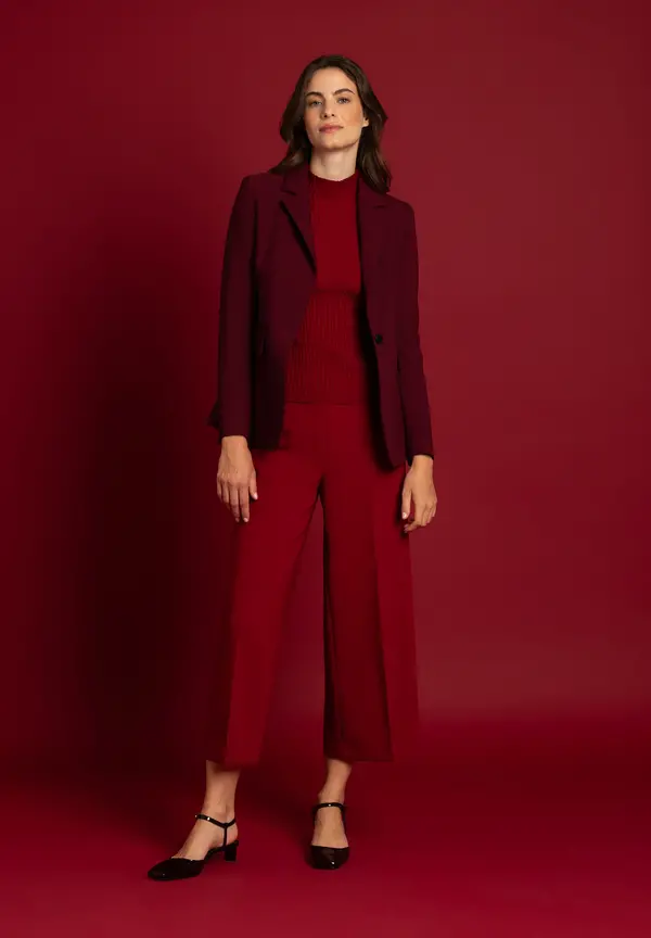 More & More Blazer, bordeaux, Herbst-Kollektion Auslauf