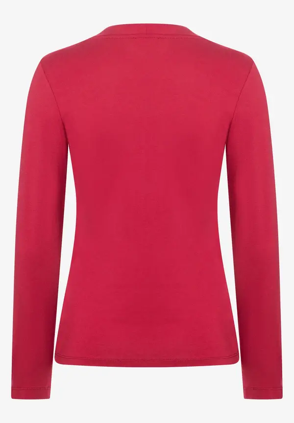 More & More Langarmshirt, rot, Herbst-Kollektion Blitzverkäufe
