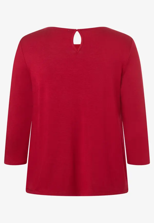 More & More Blusenshirt, rot, Herbst-Kollektion Fabrik Onlineshop