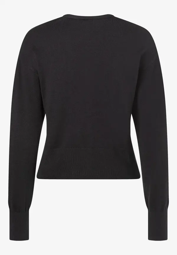 More & More Cardigan mit Metallknöpfen, schwarz, Herbst-Kollektion Flash Sale