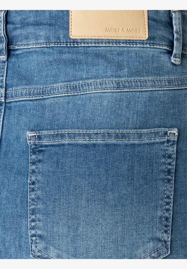 More & More Jeansrock, Five-Pocket Saisonschlussverkauf