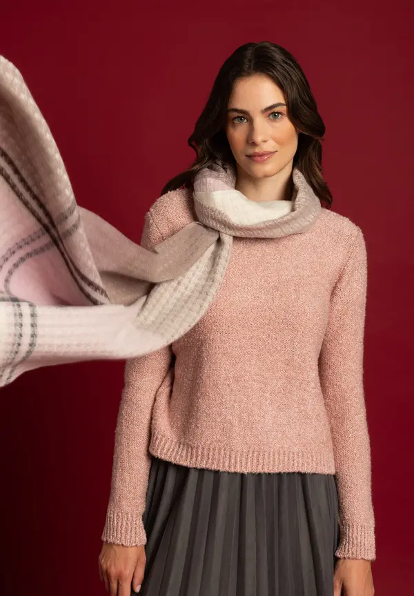 More & More breiter Schal mit Fransen, Herbst-Kollektion Cyber Monday