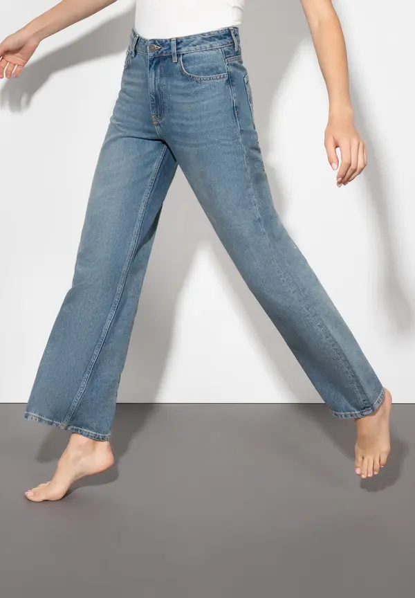 More & More weite High Waist Jeans Muttertagsangebot