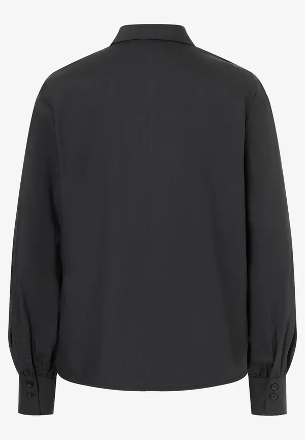 More & More Hemdbluse, schwarz, Herbst-Kollektion Lagerräumung