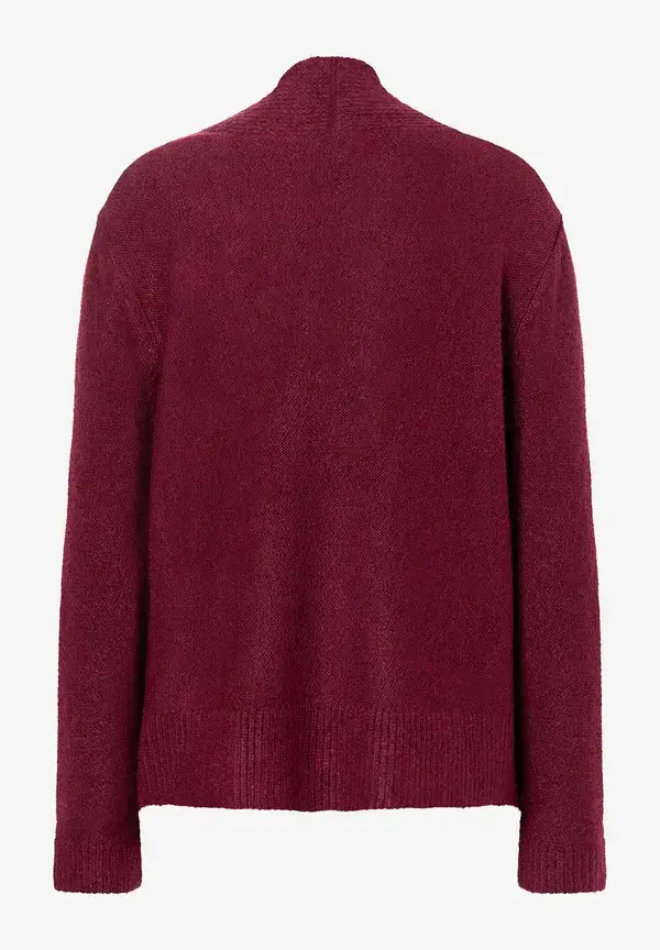 More & More Cardigan, bordeaux, Herbst-Kollektion Heißer Verkauf