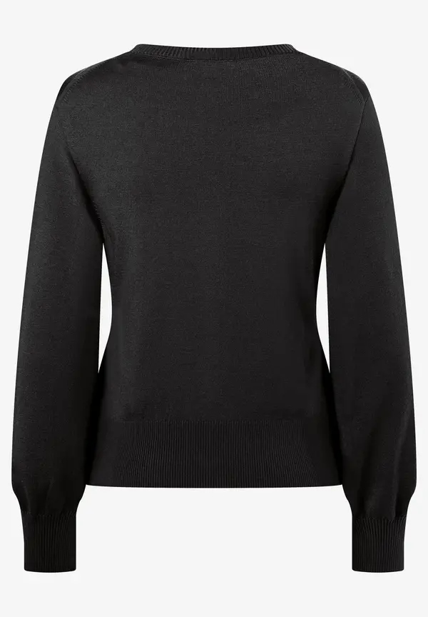 More & More Feinstrickpullover, schwarz, Herbst-Kollektion Zeitlich begrenztes Angebot