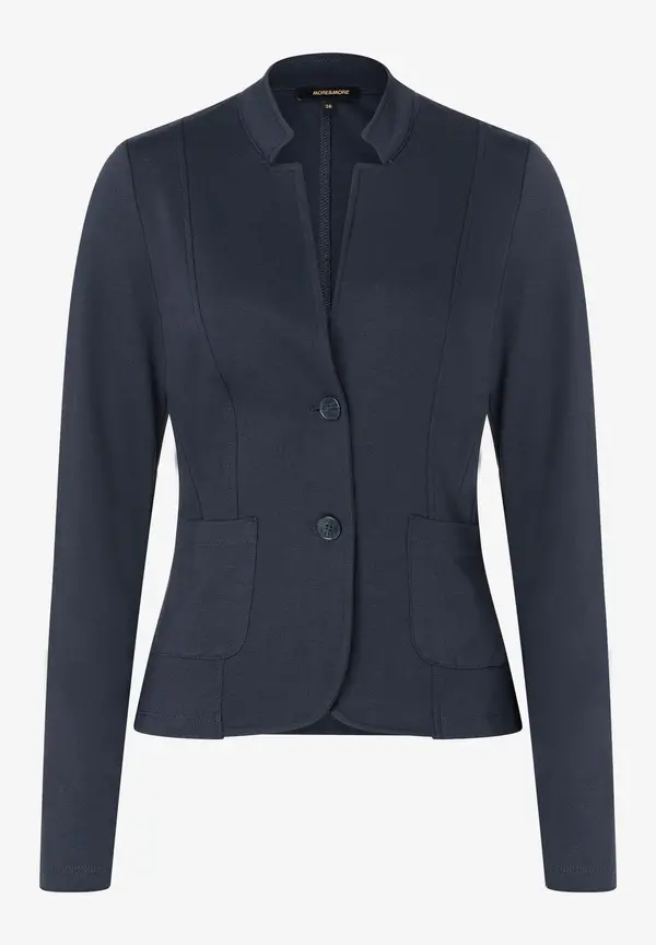 More & More Jerseyjacke, marine, Frühjahrs-Kollektion Sonderangebot der Fabrik