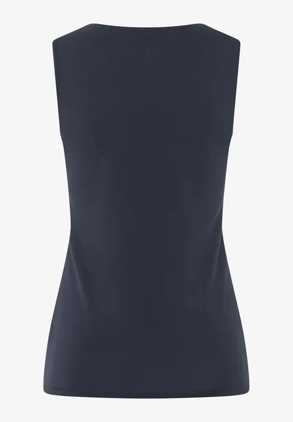 More & More Baumwoll/Stretch Top, marine, Frühjahrs-Kollektion Vierteljährliche Förderung