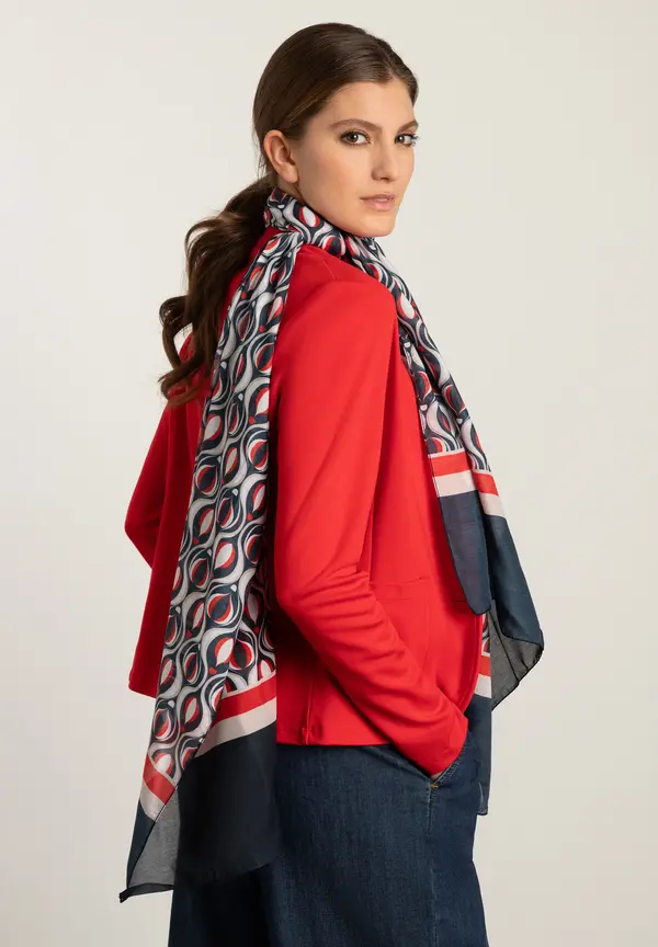 More & More Jerseyjacke, rot, Frühjahrs-Kollektion Nur noch ein Tag übrig