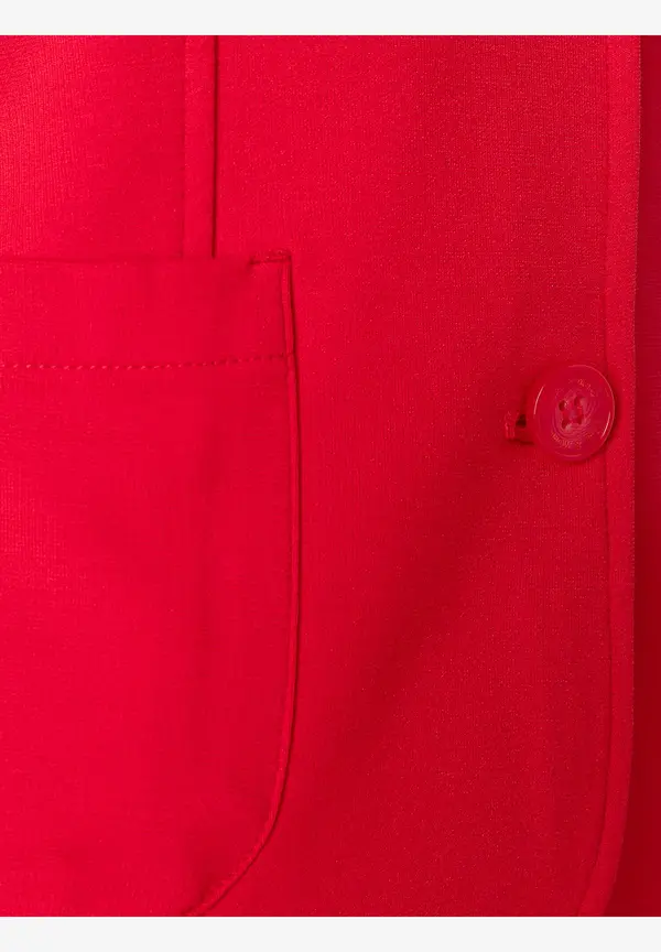 More & More Jerseyjacke, rot, Frühjahrs-Kollektion Nur noch ein Tag übrig