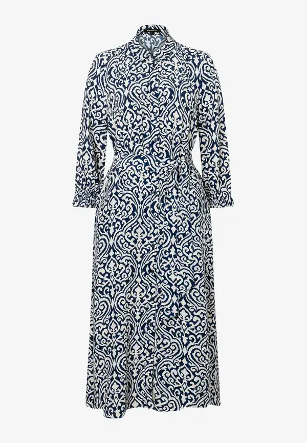 More & More Viskosekleid, Ornament-Print, Frühjahrs-Kollektion 50% Rabatt für begrenzte Zeit