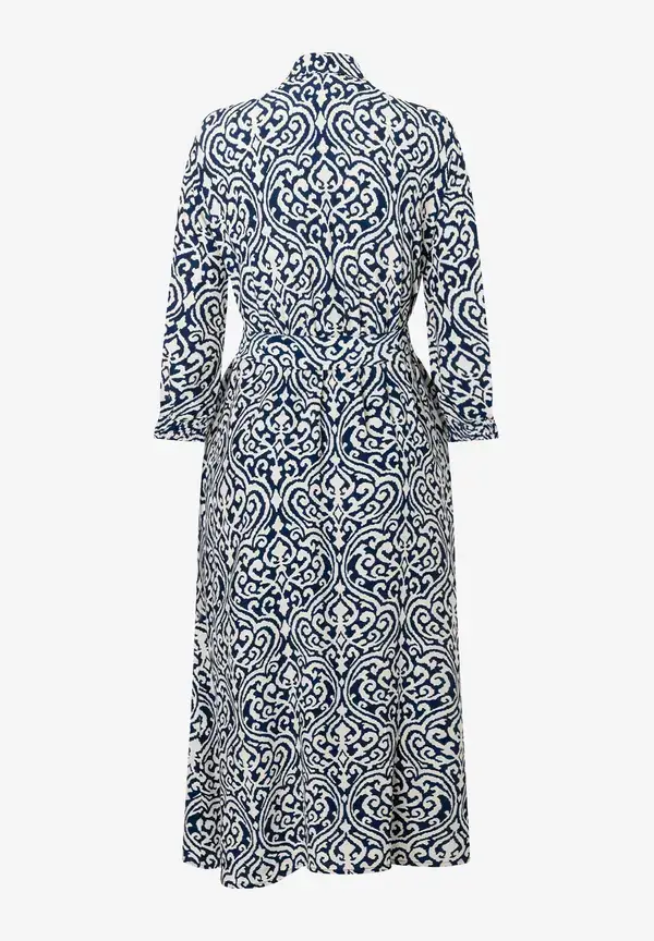 More & More Viskosekleid, Ornament-Print, Frühjahrs-Kollektion 50% Rabatt für begrenzte Zeit