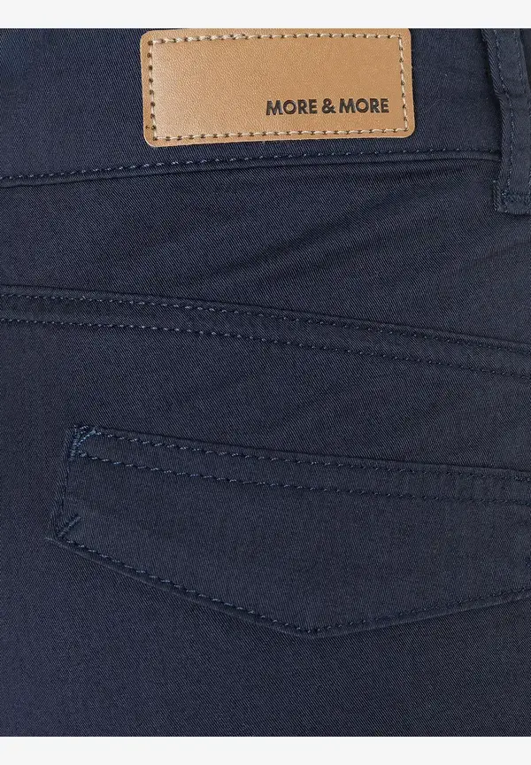 More & More Chino, marine, Frühjahrs-Kollektion 2025