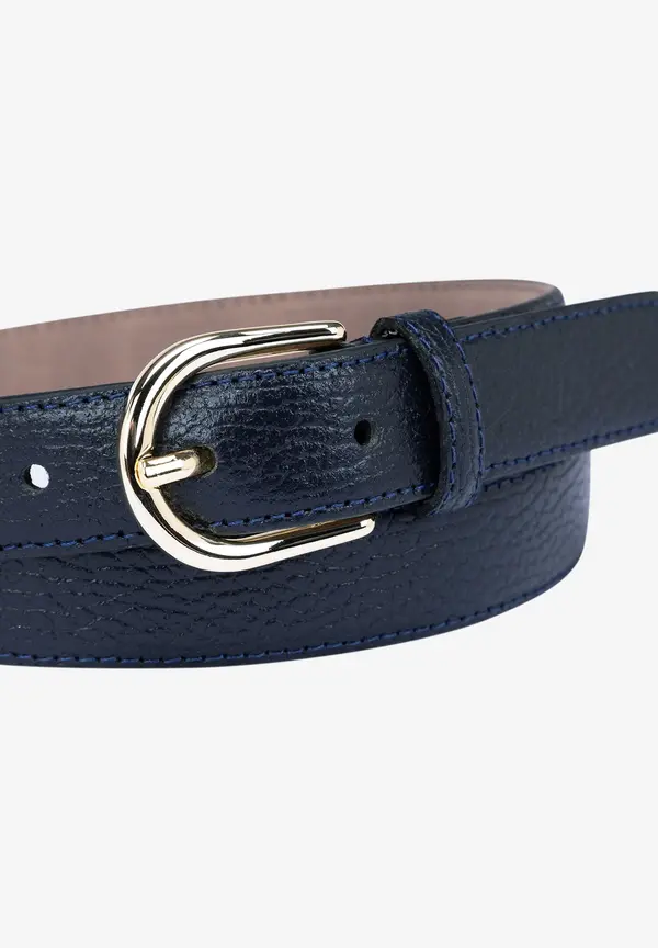 More & More Ledergürtel, marine, Frühjahrs-Kollektion Online