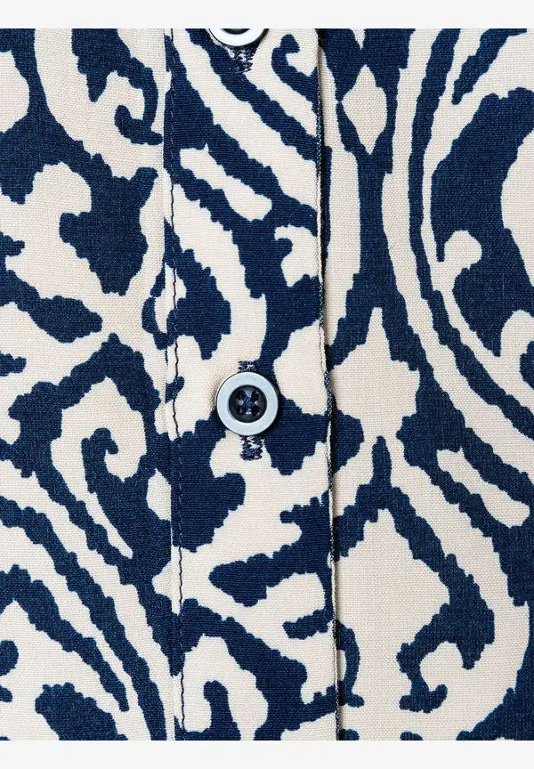 More & More Viskosebluse, Ornament-Print, Frühjahrs-Kollektion Hotsell