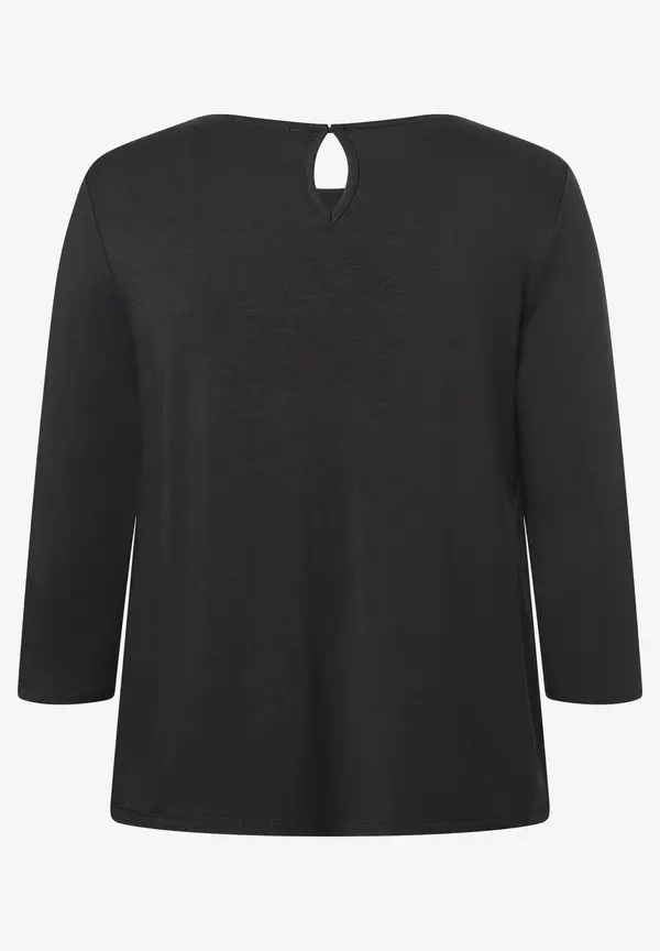More & More Blusenshirt, schwarz, Herbst-Kollektion Schlussverkauf