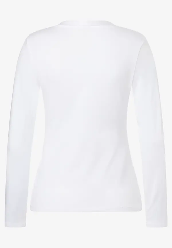 More & More Langarmshirt, weiß, Herbst-Kollektion Günstiger Verkauf