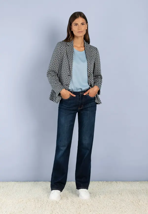 More & More Jerseyblazer, Mini-Jacquard Online Shopping