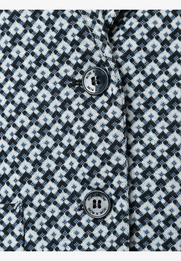 More & More Jerseyblazer, Mini-Jacquard Online Shopping