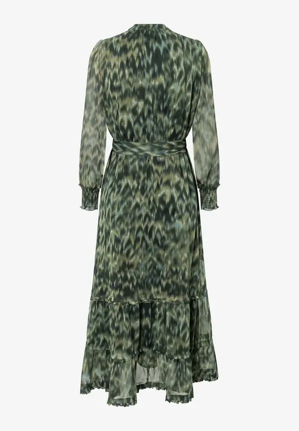 More & More Chiffon Maxikleid, New Animal-Print Saisonschlussverkauf