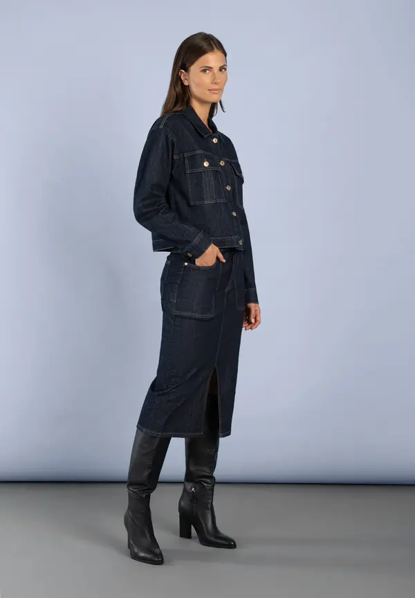 More & More midilanger Denimrock Cyber Monday