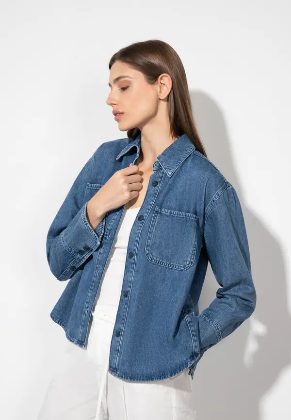 More & More Jeanshemd Bestseller